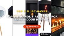 Amazing Top 5 Ethanol Fireplaces For Safe Indoor Heating You Need To See - tuya wifi bioethanol burner bio kamin electri...
