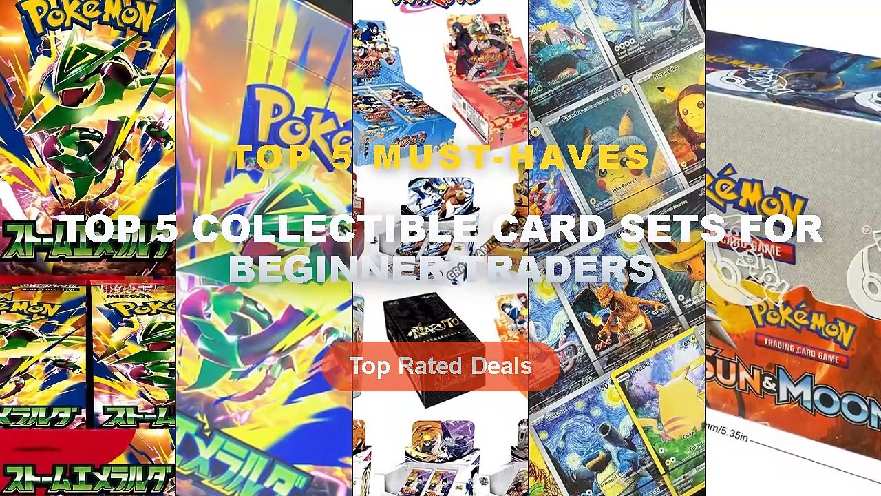 Top 5 Collectible Card Sets For Beginner Traders: Top 5 Best Sellers ...