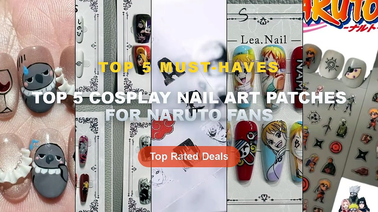 Top 5 Cosplay Nail Art Patches For Naruto Fans: Top 5 Best Sellers ...