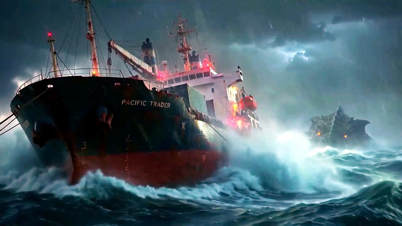O Ataque Assustador do Kaiju Marinho Gigante em Alto-Mar! - Vídeo ...