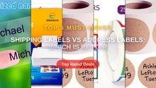 Shipping Labels vs Address Labels: Which Is Better