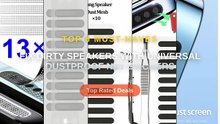 Fix Dirty Speakers With Universal Dustproof Net Stickers
