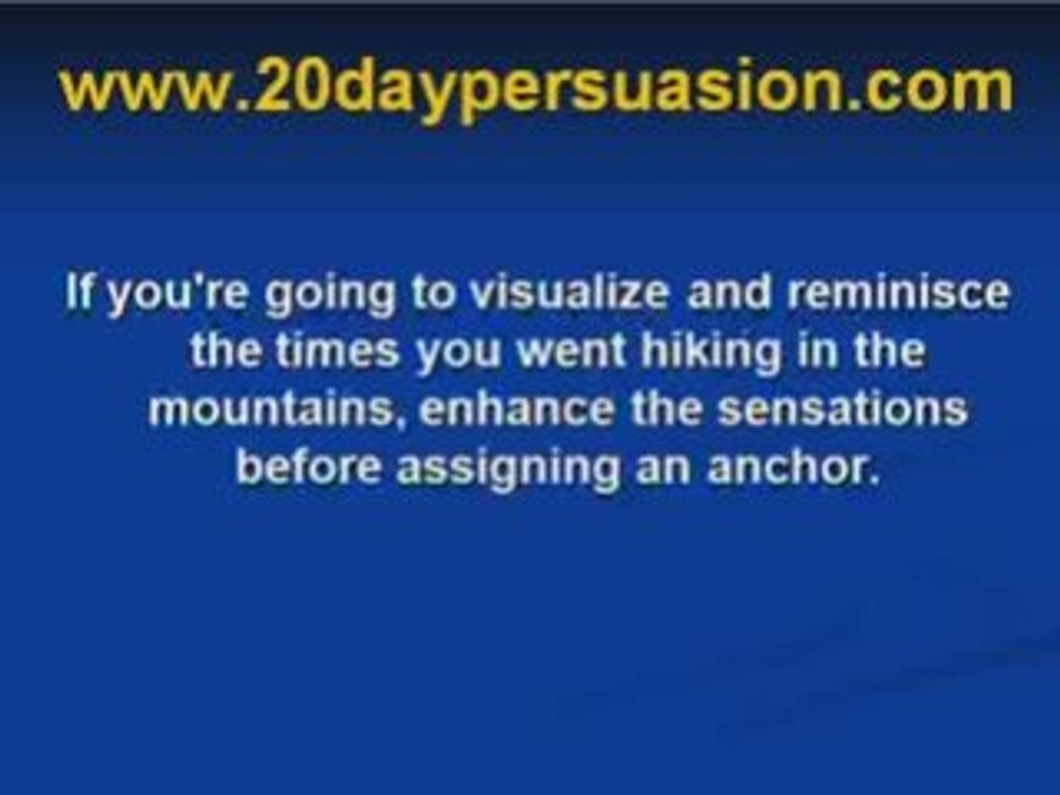 Persuasion & Conversational Hypnosis: The Magic Button