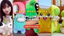 Don't Buy Top 5 Cute Pillow Décor Ideas For Kids Before Watching This! - 23cm Cute Green Banana Capybara Plush Toy Kawai...