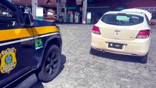 PRF identifica adulterações em chassi, motor e placas de carro na BR-116
