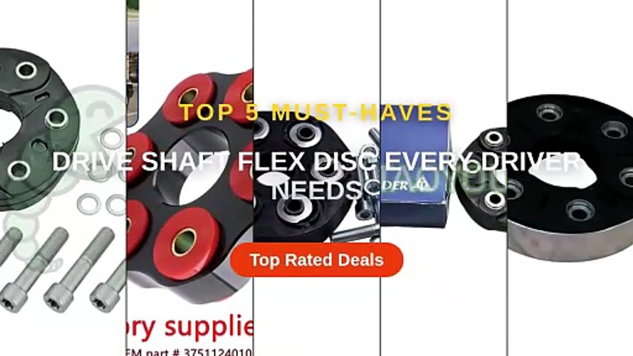 Drive Shaft Flex Disc Every Driver Needs - Video Dailymotion