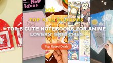 Amazing Top 5 Cute Notebooks For Anime Lovers' Sketches You Need To See - Grid Notebook Cute Cartoon Flipping Notepad wi...