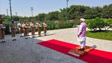 राज्यपाल हरिभाऊ बागड़े नीमराणा पहुंचे