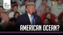 Trump doubles down on desire to rename Atlantic 'American Ocean'
