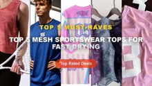 Best Top 5 Mesh Sportswear Tops For Fast Drying on AliExpress | Review - Y2K Retro Jersey Quick Dry Breathable Mesh T Sh...