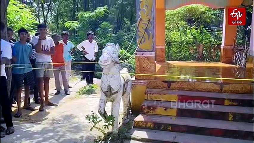 মন্দিরের মূর্তি ভাঙাকে ঘিরে লাভপুরে উত্তেজনা ! দোষীরা রেহাই পাবে না, আশ্বাস পুলিশের