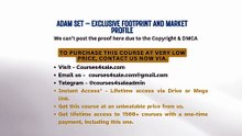 Courses4sale.com —Adam Set – Exclusive Footprint and Market Profile