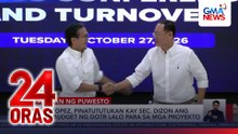 Mga dokumentong may kinalaman sa mga puwedeng sibakin sa DPWH, ibinigay ni Sec. Dizon kay Sec. Lopez | 24 Oras