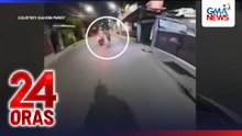 Buntis at dalagita, nabundol ng motorsiklong mabilis ang takbo | 24 Oras
