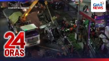 Ama at baby na sakay ng motorsiklo, patay nang madaganan ng truck; ina ng baby na angkas din, sugatan | 24 Oras