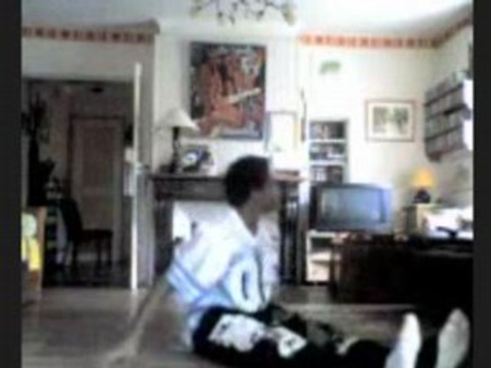 Bboy bounce training