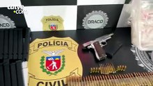 Polícia apreende drogas, armas e munições que seriam destinadas ao tráfico no Litoral do PR