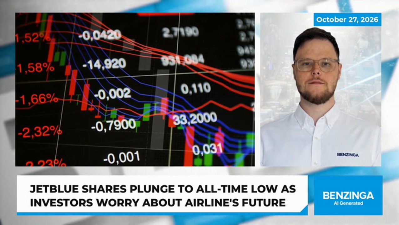 JetBlue Shares Hit Record Low - video Dailymotion