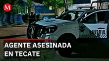 Ataque contra una patrulla en Tecate deja una policía muerta y tres detenidos