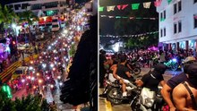 Espantados vecinos del Centro de Puerto Vallarta por disturbios en la “Rodada del Terror” | CPS Noticias Puerto Vallarta