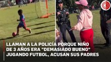 Niño de 3 años destaca en liga infantil de Florida y su familia denuncia expulsión tras intervención policial