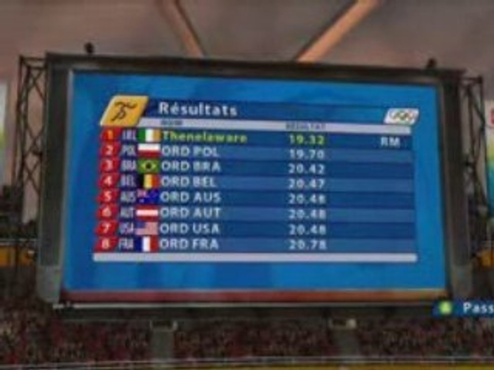 Beijing 2008 (Video Game) : 200m (DEDICACE)