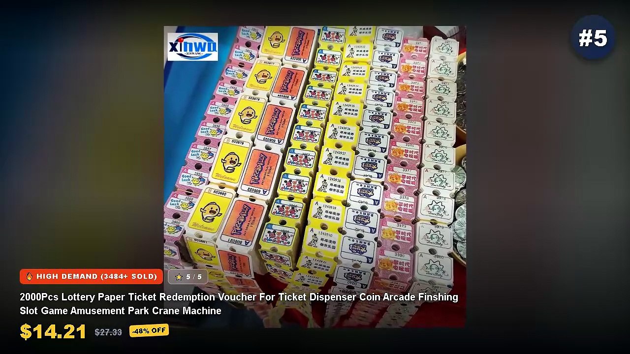 Don't Buy Top 5 Lottery Ticket Paper Rolls For Event Giveaways Before ...