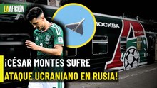 ¡PELIGRO PARA CÉSAR MONTES! Atacan tren del FC Lokomotiv