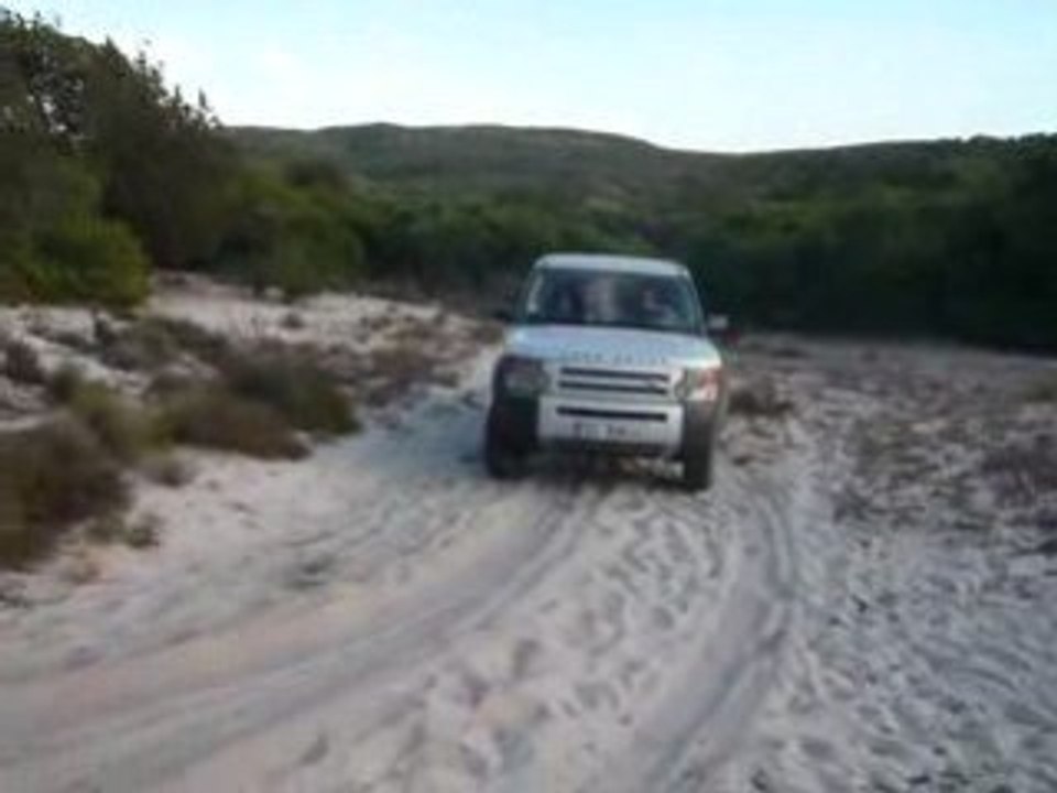 1er pas de mon beauf en 4x4 ...pas si mal !!!!