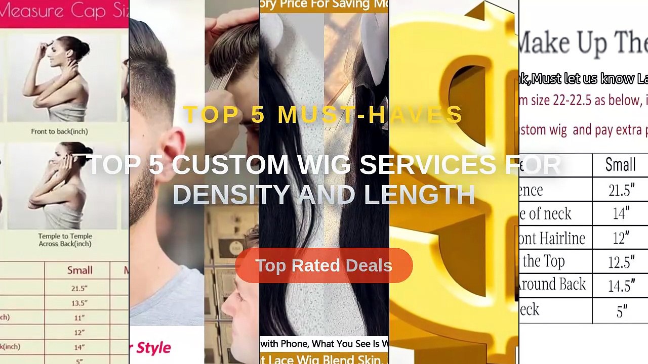 Why Everyone Is Buying Top 5 Custom Wigs For Natural Hair Volume ...