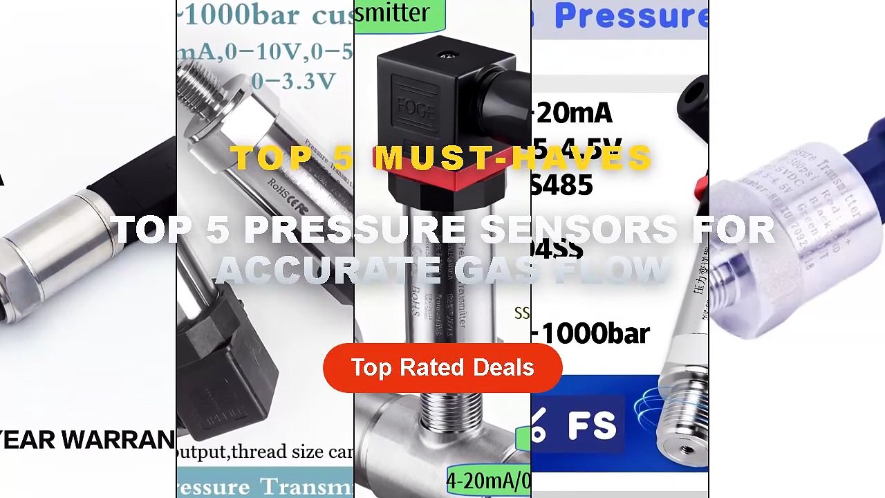 Top 5 Pressure Sensors For Accurate Gas Flow: Top 5 Best Sellers - 0.3m ...