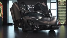 Alfa Romeo 33 Stradale Perla Nera at Paris motor Show 2026