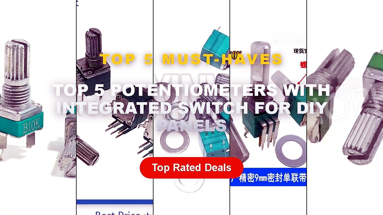 Don't Buy Top 5 Potentiometers With Integrated Switch For DIY Panels ...