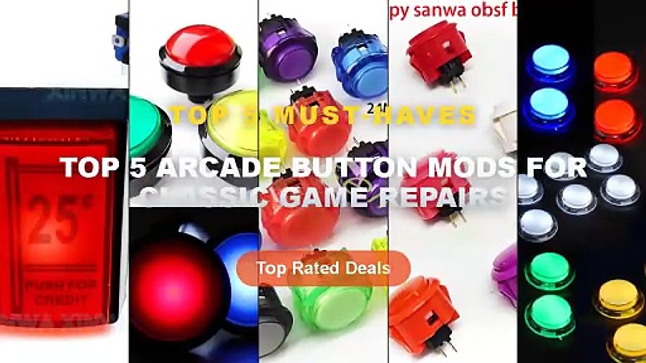 Top 5 Arcade Button Mods For Classic Game Repairs: Top 5 Best Sellers ...