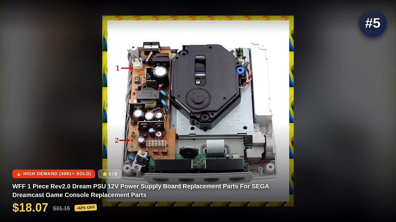 Cheap & Best Top 5 Dreamcast PSU Mods For Retro Consoles Unboxing ...