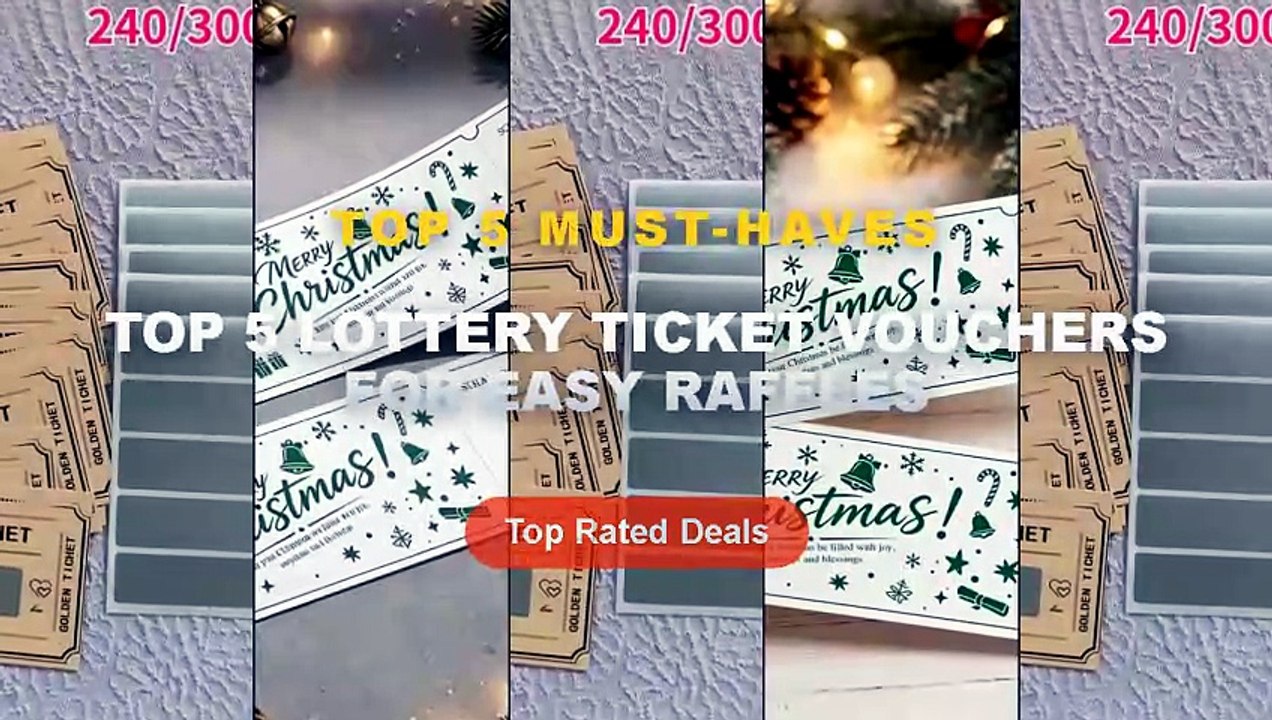 Top 5 Best Top 5 Lottery Ticket Vouchers For Easy Raffles (Must Have ...