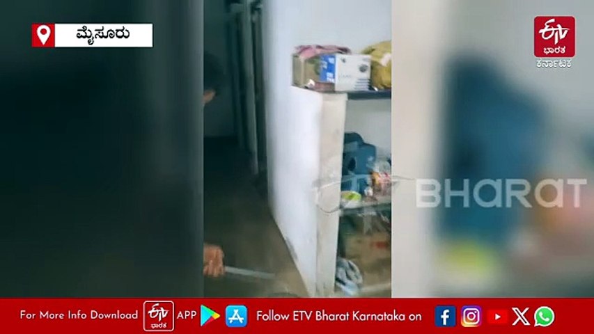 ಮೈಸೂರು: ಶೌಚಾಲಯದಲ್ಲಿ ಅಡಗಿದ್ದ ಕೊಳಕು ಮಂಡಲ ಹಾವು ರಕ್ಷಣೆ
