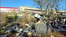 Accidente de trenes a la altura de Urda