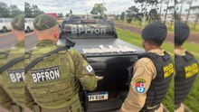 BPFRON apreende medicamentos avaliados em R$ 68 mil na BR-277, em Santa Tereza do Oeste