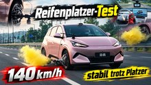 2026 BYD Seagull: 140 km/h, Reifenplatzer und moderne Sicherheitstechnik