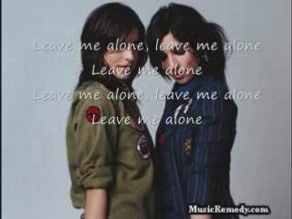 The veronicas- leave me alone with lyrics