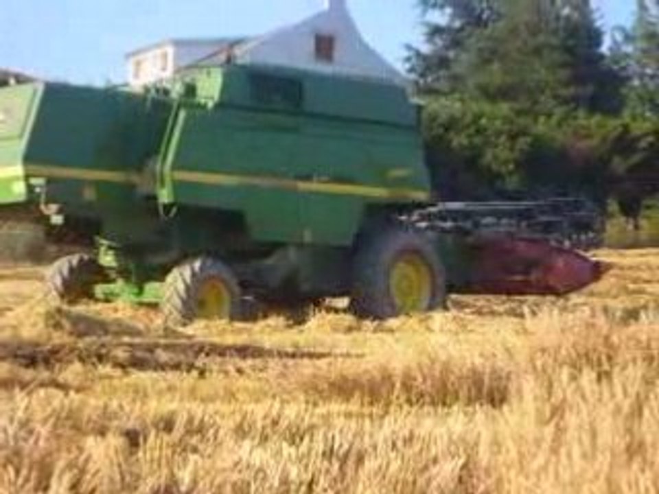 Moisson d'Orge d'hiver 2008-2