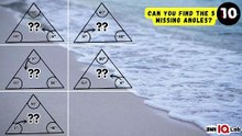 #99PercentFail ☠️💯 Can You Find the 5 Missing Angles? 📐