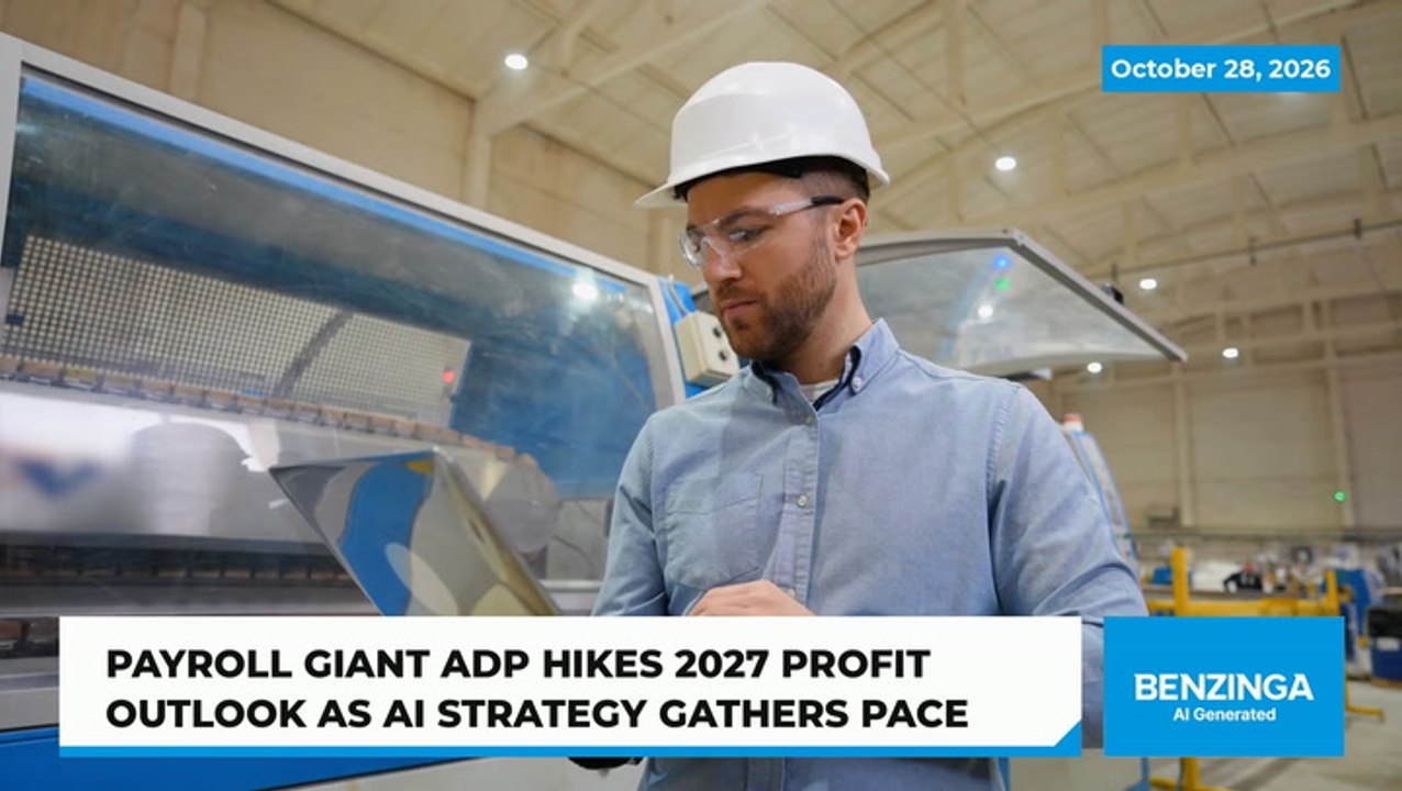 ADP Stock Falls After Earnings - video Dailymotion