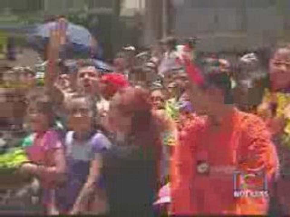 Caminata por la Solidaridad Famosos 31.8. 2008