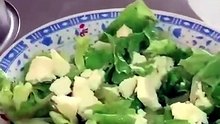 Ensalada verde facil y saludable/Receta dominicana en 2 minutos