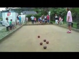(1) Plougasnou : Initiation Boules plombées 06/08/08