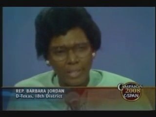Barbara Jordan's 1976 Keynote Address