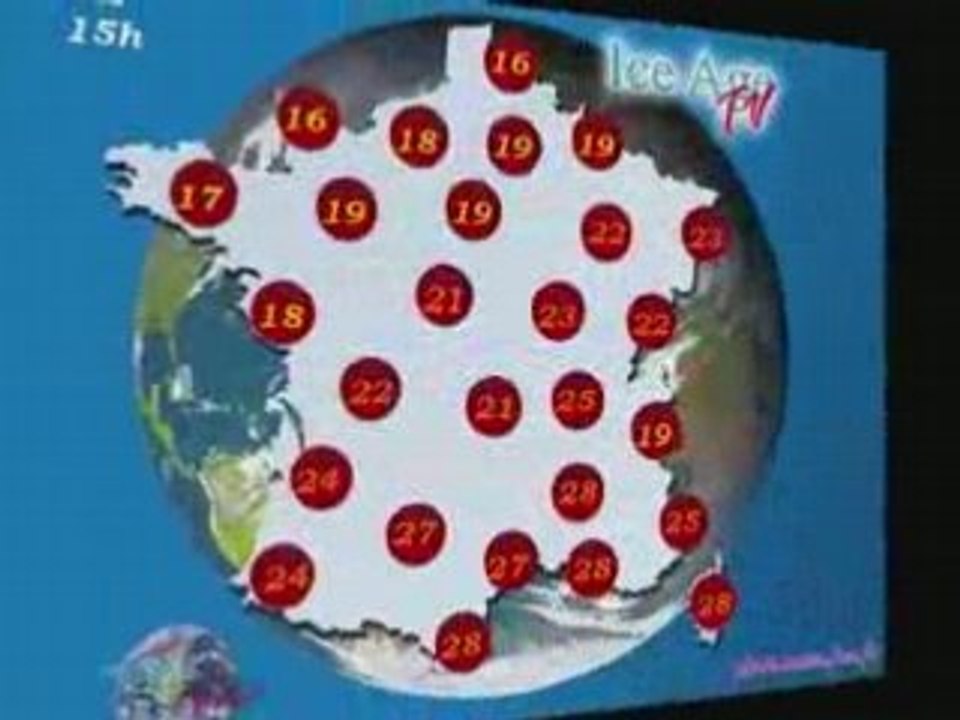 Meteo du Mardi 2 Septembre 2008