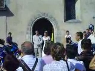 haie  d'honneur mariage joe bar gawelle